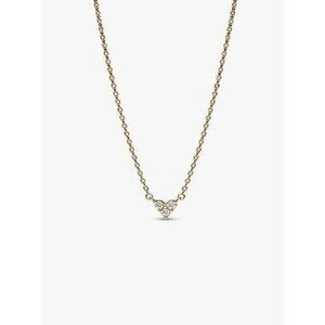 Pandora Triple Stone Heart Collier Necklace